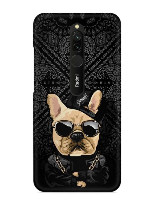 Gangsta Cool Sunglasses Dog Snap Case for Xiaomi Redmi 8