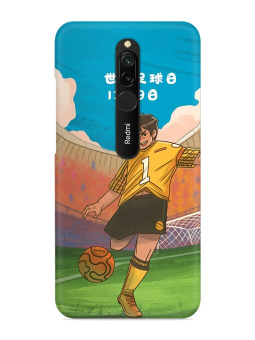 Soccer Kick Snap Case for Xiaomi Redmi 8