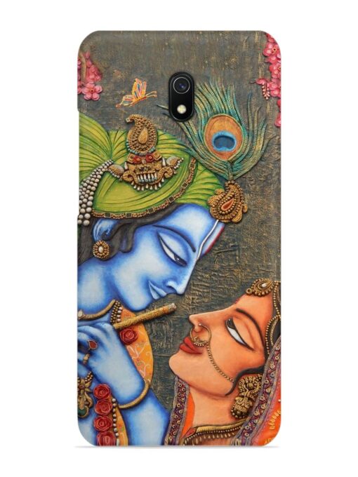 Lord Radha Krishna Flute Art Snap Case for Xiaomi Redmi 8A Zapvi