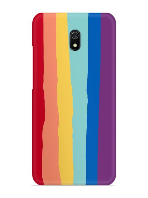 Rainbow Genuine Liquid Snap Case for Xiaomi Redmi 8A Zapvi