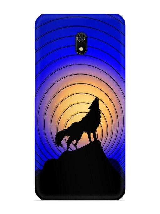 Fox Roaring Design Snap Case for Xiaomi Redmi 8A Zapvi