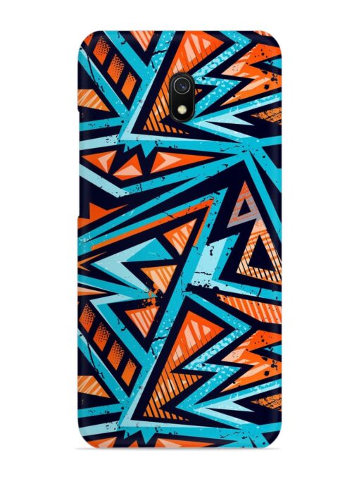 Abstract Seamless Grunge Snap Case for Xiaomi Redmi 8A Zapvi