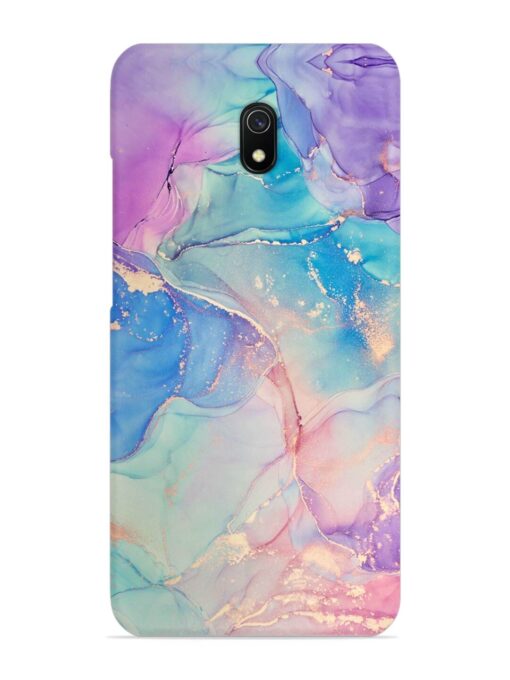 Alcohol Ink Colors Snap Case for Xiaomi Redmi 8A Zapvi