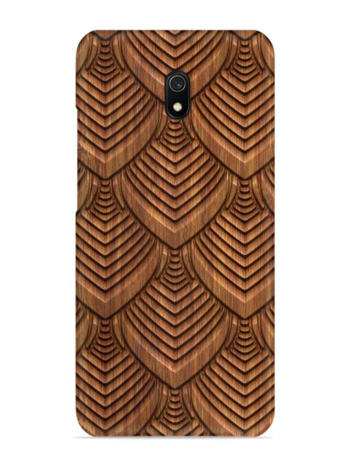 Carved Pattern On Snap Case for Xiaomi Redmi 8A Zapvi