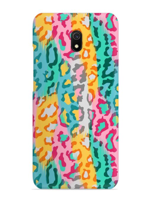 Seamless Vector Colorful Snap Case for Xiaomi Redmi 8A Zapvi