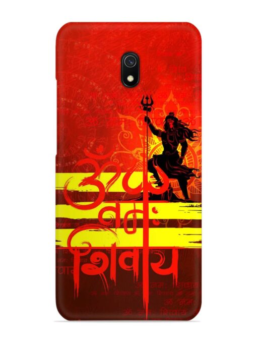 Illustration Lord Shiva Snap Case for Xiaomi Redmi 8A Zapvi