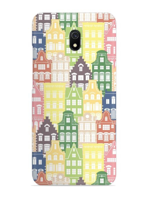 Seamless Shapes Pattern Snap Case for Xiaomi Redmi 8A Zapvi