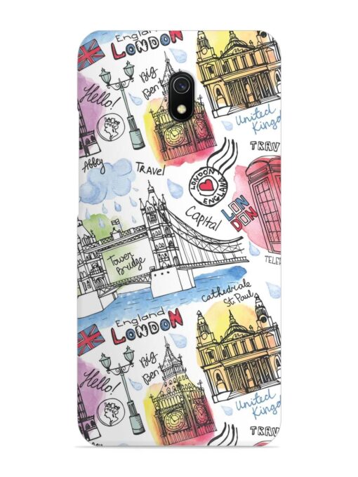 Vector London Landmark Snap Case for Xiaomi Redmi 8A Zapvi