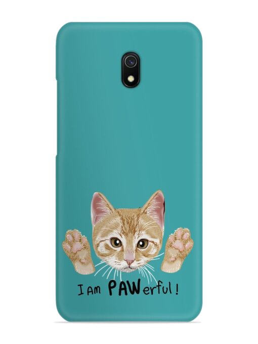 Typography Slogan Cat Snap Case for Xiaomi Redmi 8A Zapvi