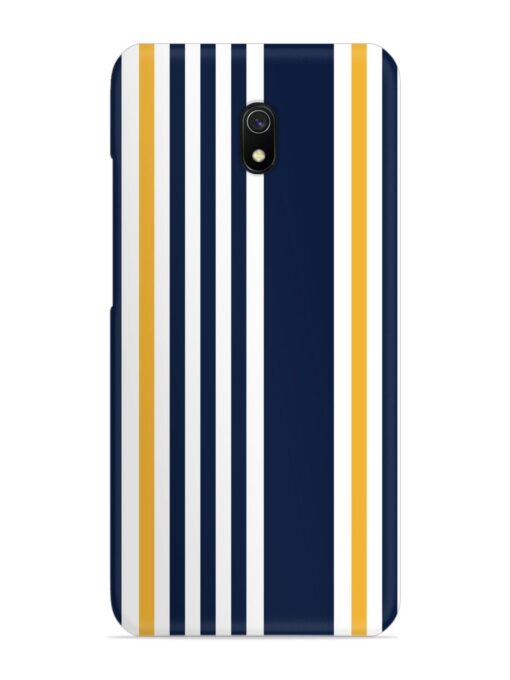 Seamless Stripe Pattern Snap Case for Xiaomi Redmi 8A Zapvi