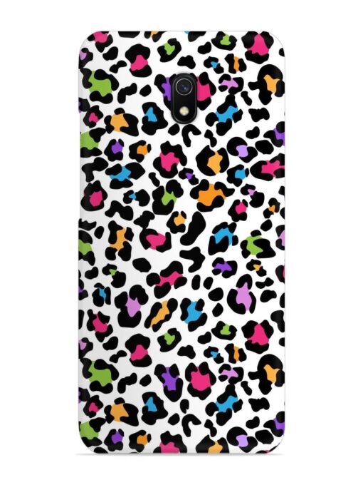 Seamless Leopard Pattern Snap Case for Xiaomi Redmi 8A Zapvi