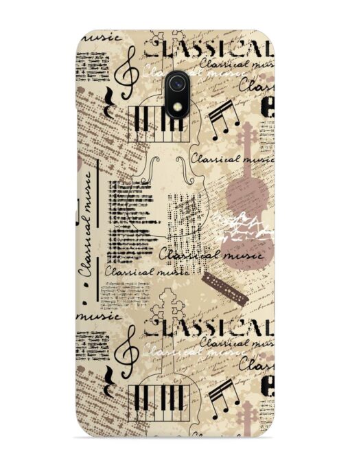 Classical Music Lpattern Snap Case for Xiaomi Redmi 8A Zapvi