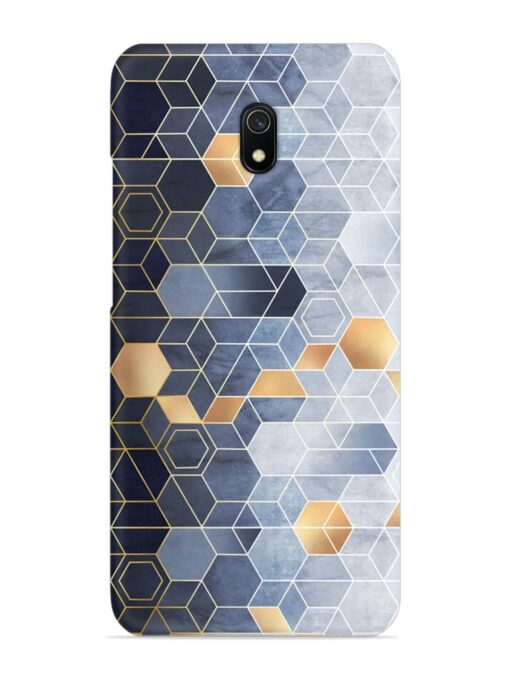 Geometric Abstraction Hexagons Snap Case for Xiaomi Redmi 8A Zapvi