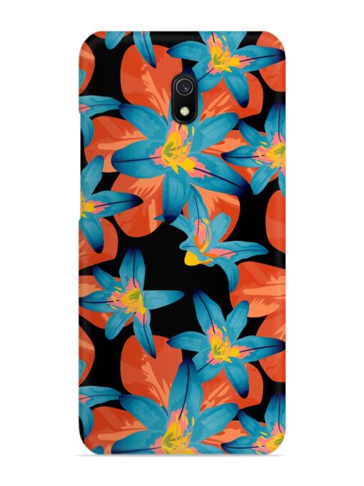 Philippine Flowers Seamless Snap Case for Xiaomi Redmi 8A Zapvi