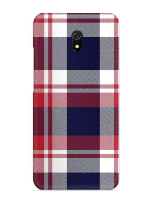 Classic Plaid Tartan Snap Case for Xiaomi Redmi 8A Zapvi