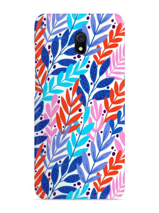 Bright Floral Tropical Snap Case for Xiaomi Redmi 8A Zapvi