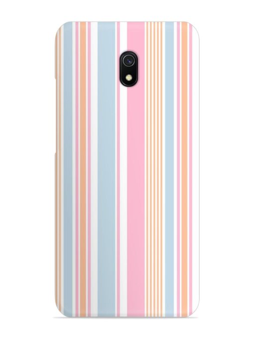 Stripe Seamless Pattern Snap Case for Xiaomi Redmi 8A Zapvi