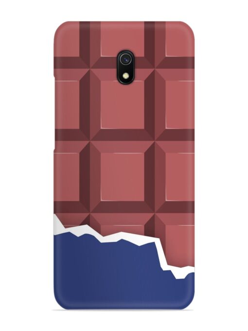 Chocolate Vector Art Snap Case for Xiaomi Redmi 8A Zapvi