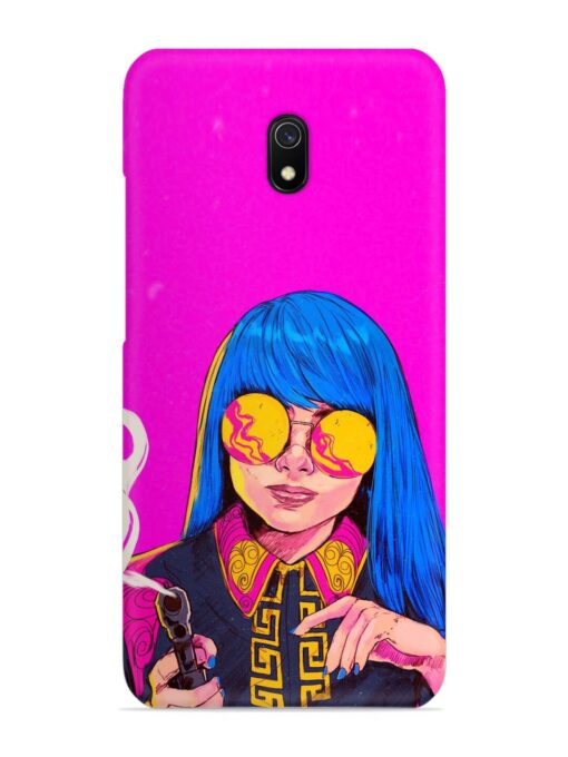 Aesthetic Anime Girl Snap Case for Xiaomi Redmi 8A Zapvi