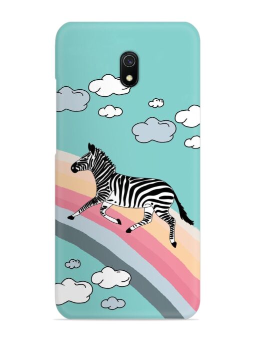 Running Zebra Snap Case for Xiaomi Redmi 8A Zapvi