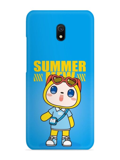 Summer Mew Cartoon Snap Case for Xiaomi Redmi 8A Zapvi