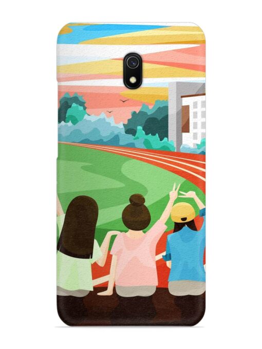 School Playground Snap Case for Xiaomi Redmi 8A Zapvi