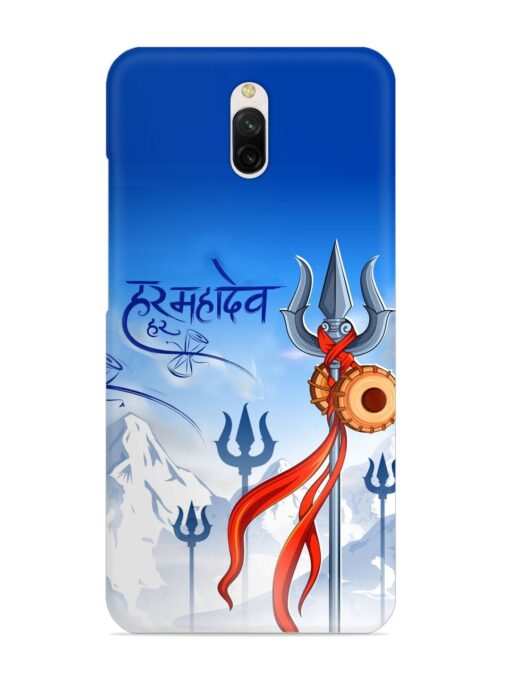 Har Har Mahadev Trishul Snap Case for Xiaomi Redmi 8A Dual