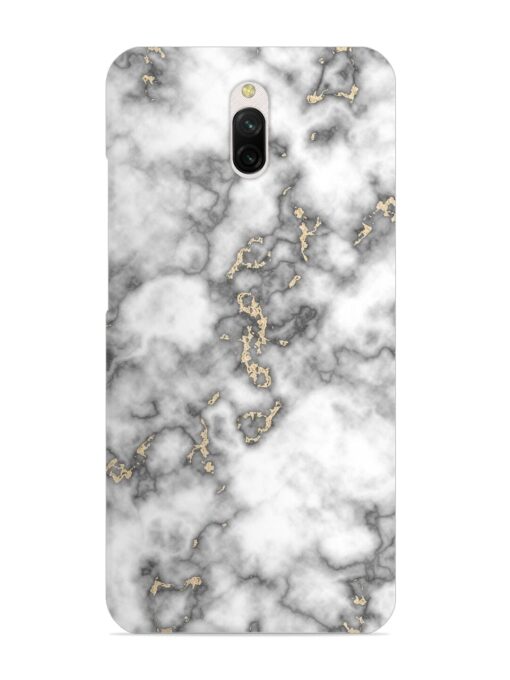 Gray And Gold Marble Snap Case for Xiaomi Redmi 8A Dual