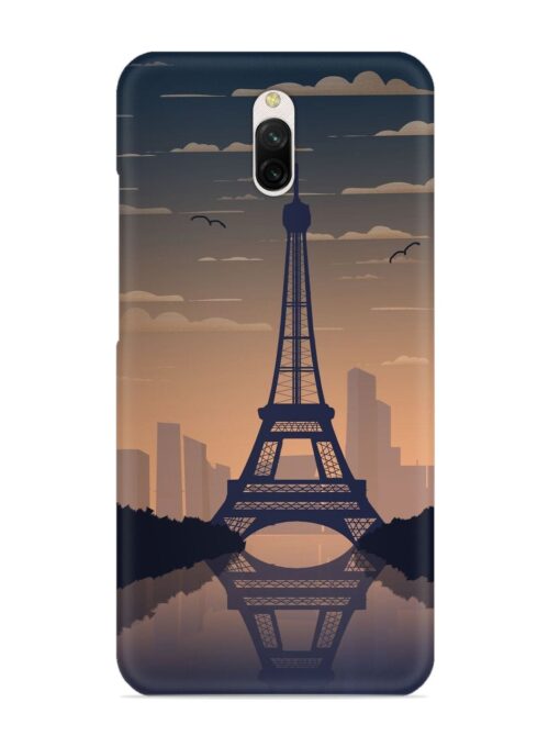 France Paris Eiffel Tower Gradient Snap Case for Xiaomi Redmi 8A Dual