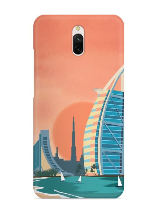 Dubai Architectural Scenery Snap Case for Xiaomi Redmi 8A Dual