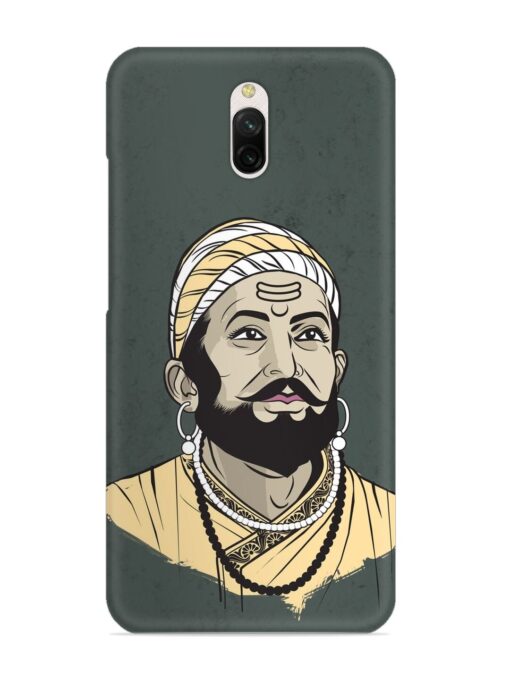 Shivaji Maharaj Vector Art Snap Case for Xiaomi Redmi 8A Dual Zapvi