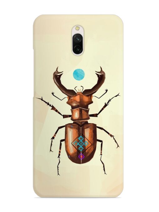 Stag Beetle Vector Snap Case for Xiaomi Redmi 8A Dual