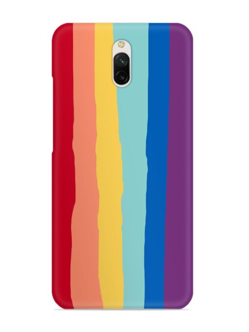 Rainbow Genuine Liquid Snap Case for Xiaomi Redmi 8A Dual Zapvi