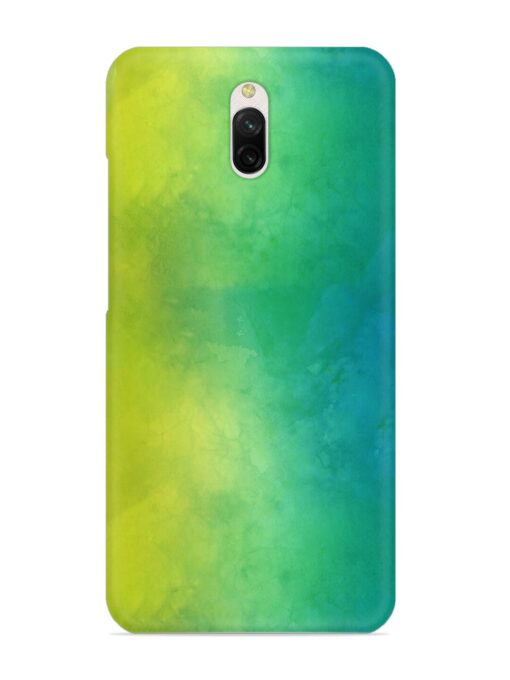 Yellow Green Gradient Snap Case for Xiaomi Redmi 8A Dual