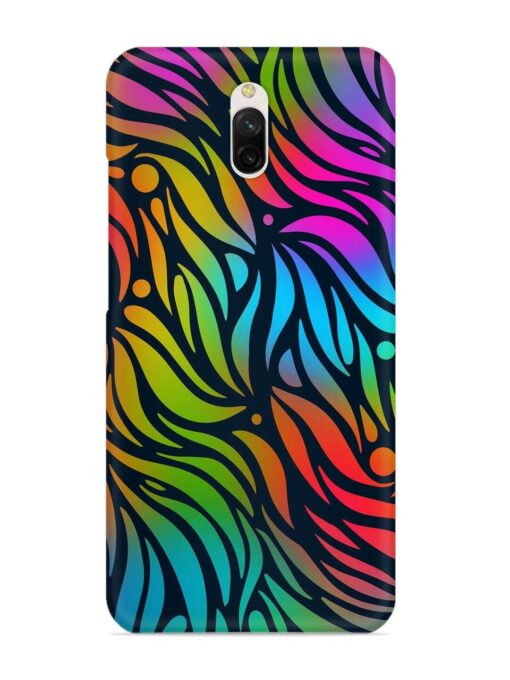 Abstract Leaf Design Snap Case for Xiaomi Redmi 8A Dual Zapvi