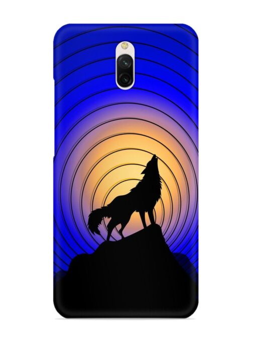 Fox Roaring Design Snap Case for Xiaomi Redmi 8A Dual