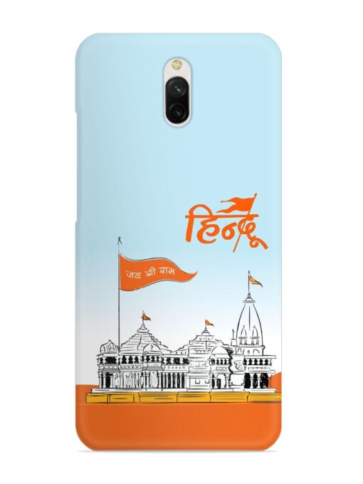 Ram Mandir Hindu Snap Case for Xiaomi Redmi 8A Dual Zapvi