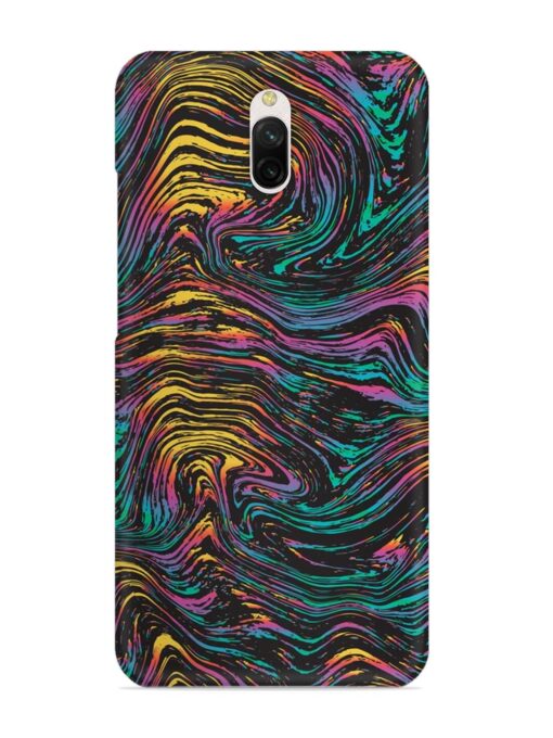 Abstract Liquid Colors Snap Case for Xiaomi Redmi 8A Dual Zapvi