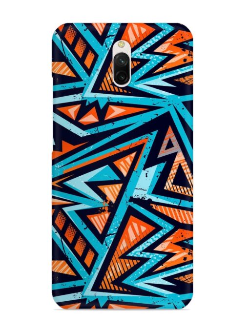 Abstract Seamless Grunge Snap Case for Xiaomi Redmi 8A Dual