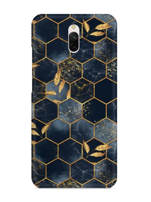 Marble Hexagon Seamless Snap Case for Xiaomi Redmi 8A Dual