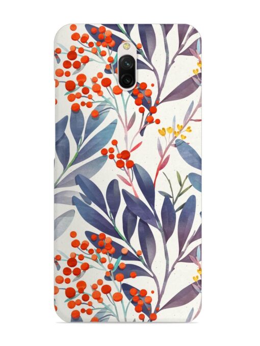 Seamless Floral Pattern Snap Case for Xiaomi Redmi 8A Dual