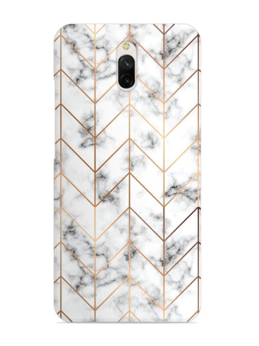 Vector Marble Texture Snap Case for Xiaomi Redmi 8A Dual Zapvi