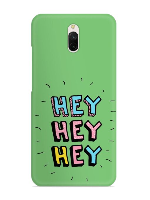 Hey Vector Cartoon Snap Case for Xiaomi Redmi 8A Dual