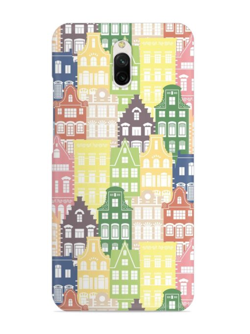 Seamless Shapes Pattern Snap Case for Xiaomi Redmi 8A Dual Zapvi