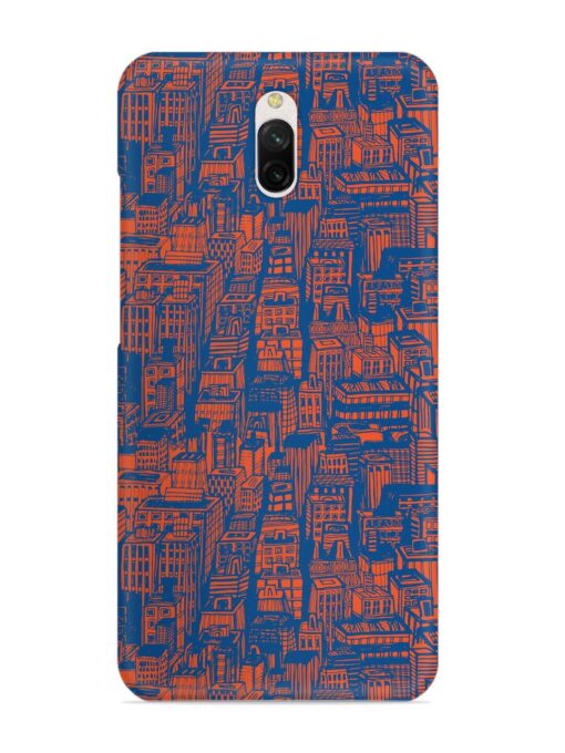 Hand Drawn Seamless Snap Case for Xiaomi Redmi 8A Dual