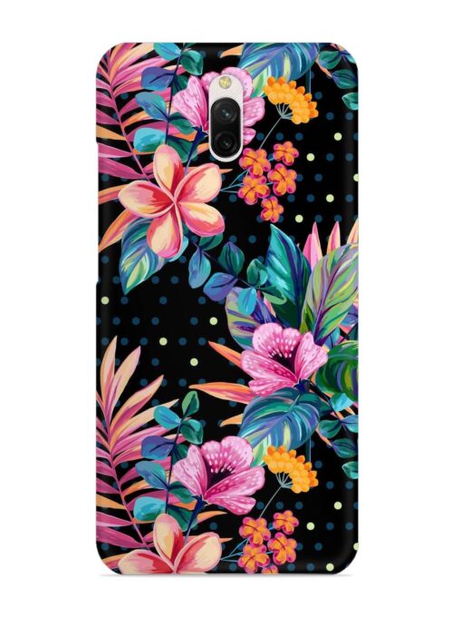 Seamless Floral Pattern Snap Case for Xiaomi Redmi 8A Dual Zapvi