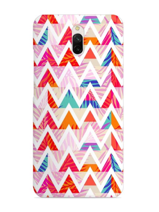 Abstract Triangle Background Snap Case for Xiaomi Redmi 8A Dual