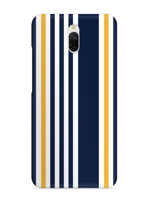 Seamless Stripe Pattern Snap Case for Xiaomi Redmi 8A Dual