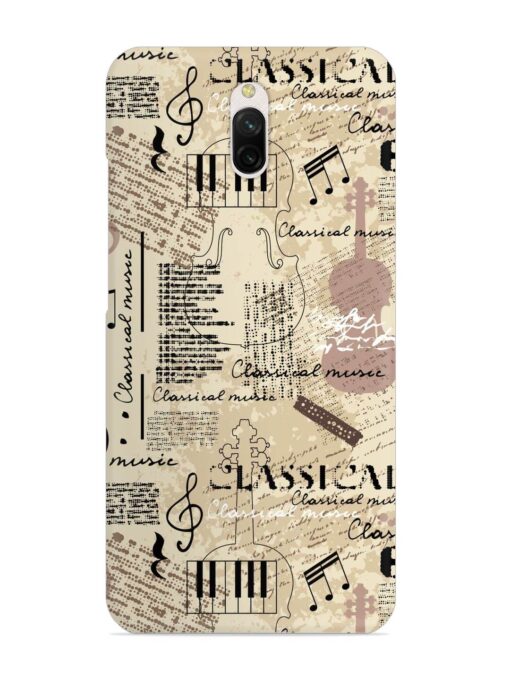 Classical Music Lpattern Snap Case for Xiaomi Redmi 8A Dual Zapvi