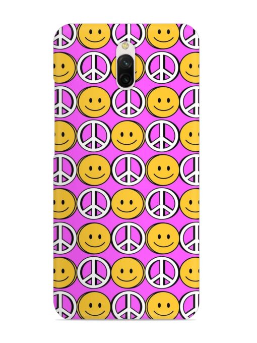 Smiley Face Peace Snap Case for Xiaomi Redmi 8A Dual